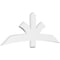 Ekena Millwork Davenport Architectural Grade PVC Gable Bracket, 72"W x 27"H x 2"D x 6"F, 9/12 Pitch GBP072X27X0206DAV00 - alternate 1